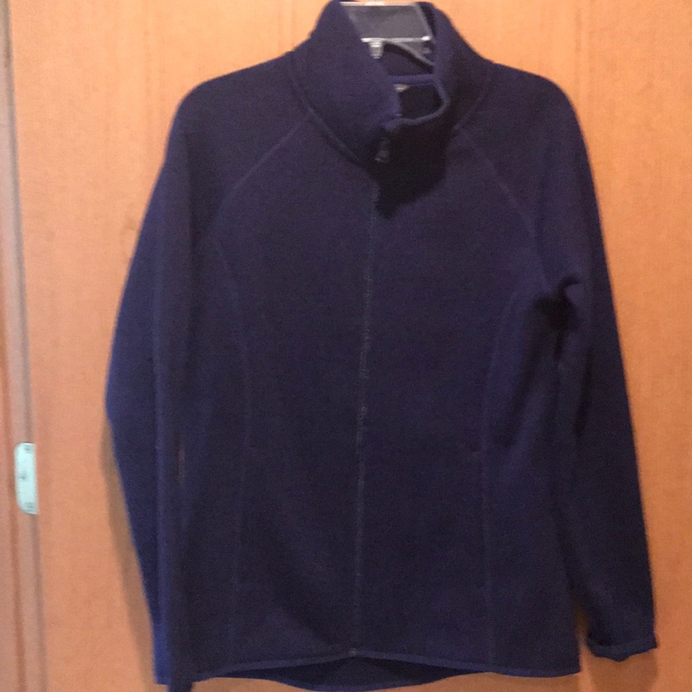 Eddie Bauer stretch fleece full zip jacket